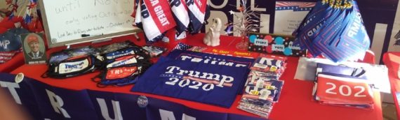 Flag Receivers, Trump Campaign Materials Now Available at ACRP Headquarters